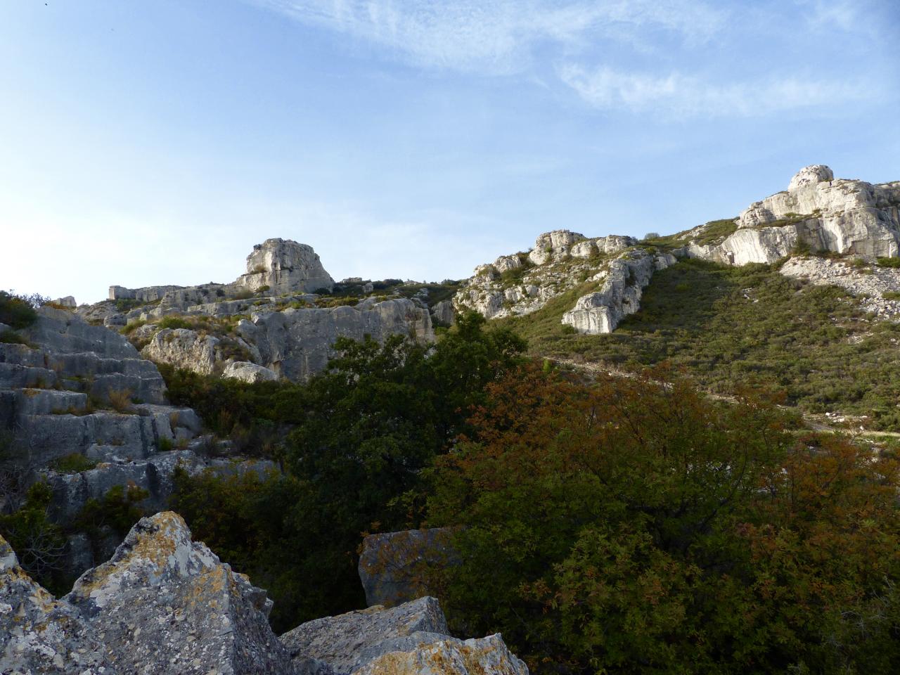 Des anciennes carrières