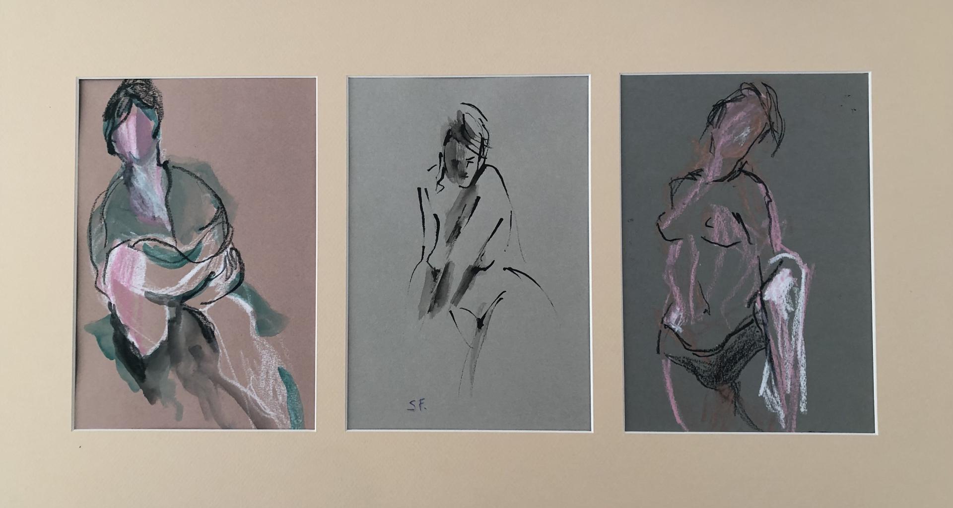 Croquis exposé à la Cave