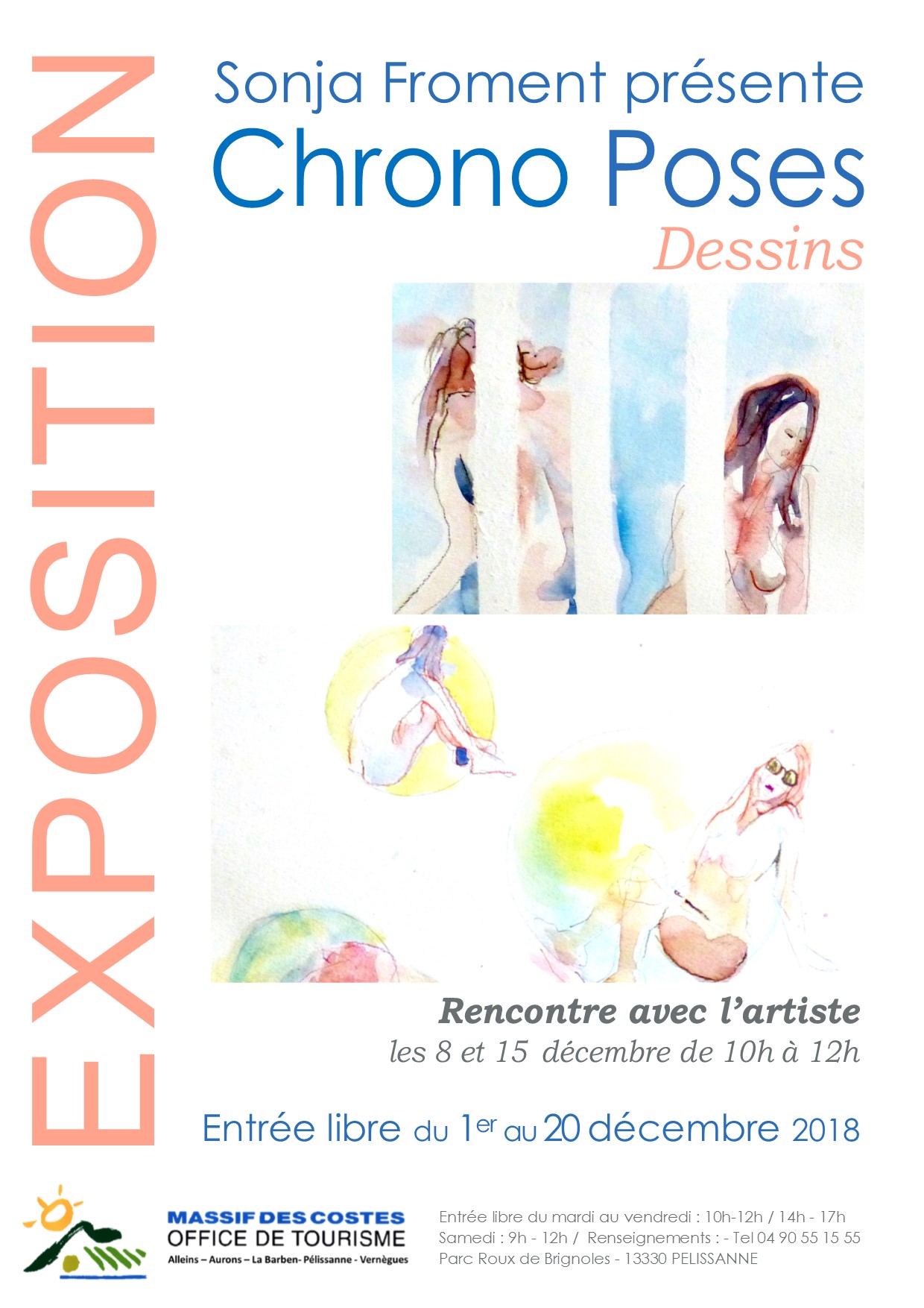 EXPOSITION DE CROQUIS DU MODELE VIVANT