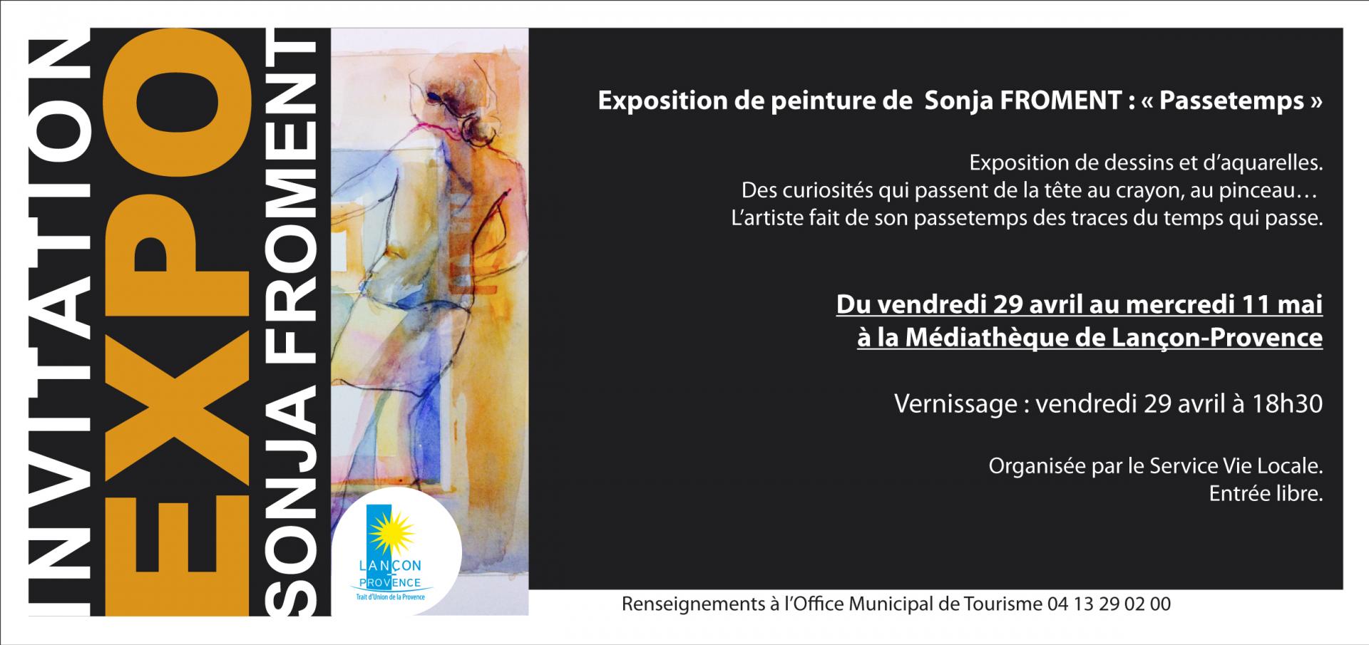 Exposition à la Médiathèque de Lançon